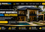 build squarespace construction website, hvac contractor, roofing, pool website